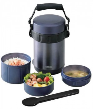 Термос для еды с контейнерами JBA-2001