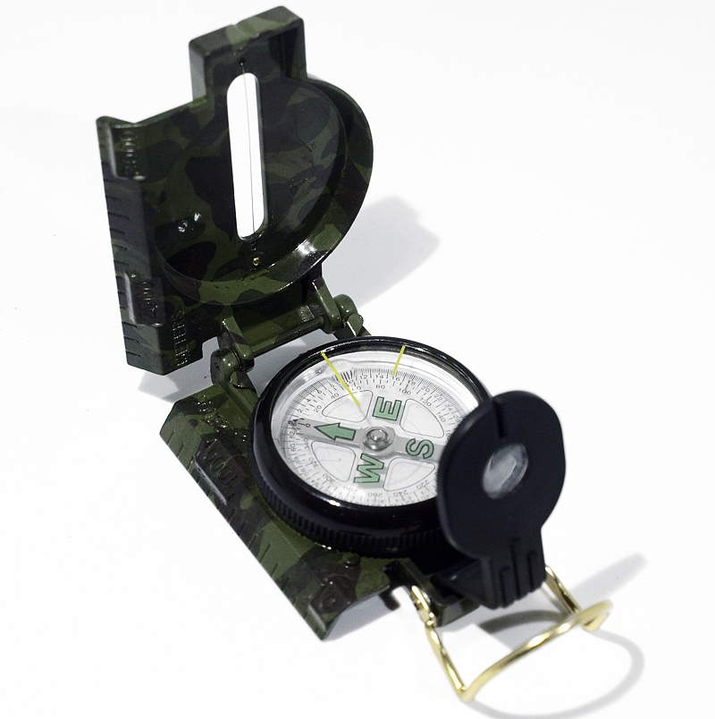 Компас "Солдат удачи" метал. корус