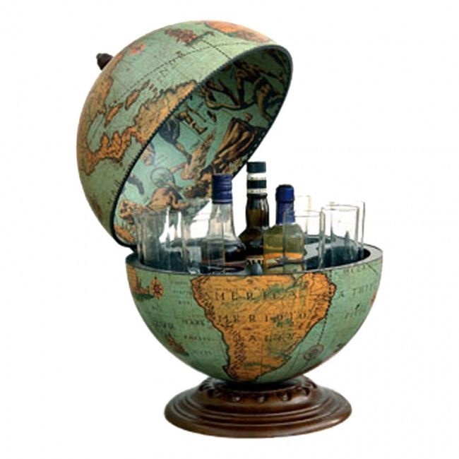 Глобус- бар настольный 40*50h лагуна